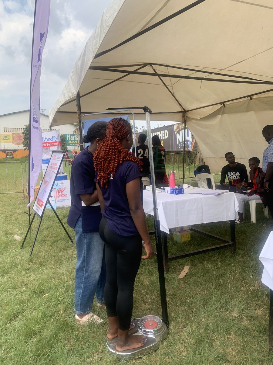 Tackles on the pitch, checkups on the side. Drop by the Ruby Tent for a quick BMI &amp; Glucose check. Let’s make health part of the game.
#KabakaCoronationRugby7s #RubyHospital