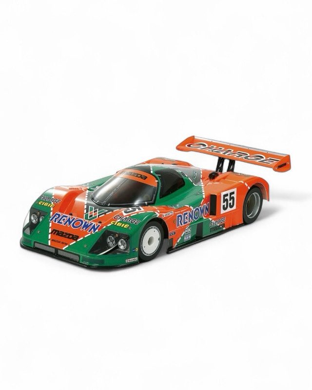 タミヤ マツダ787B ラジコン組み立てキット 完成ボディ付き waka_blockhead motors on X:
