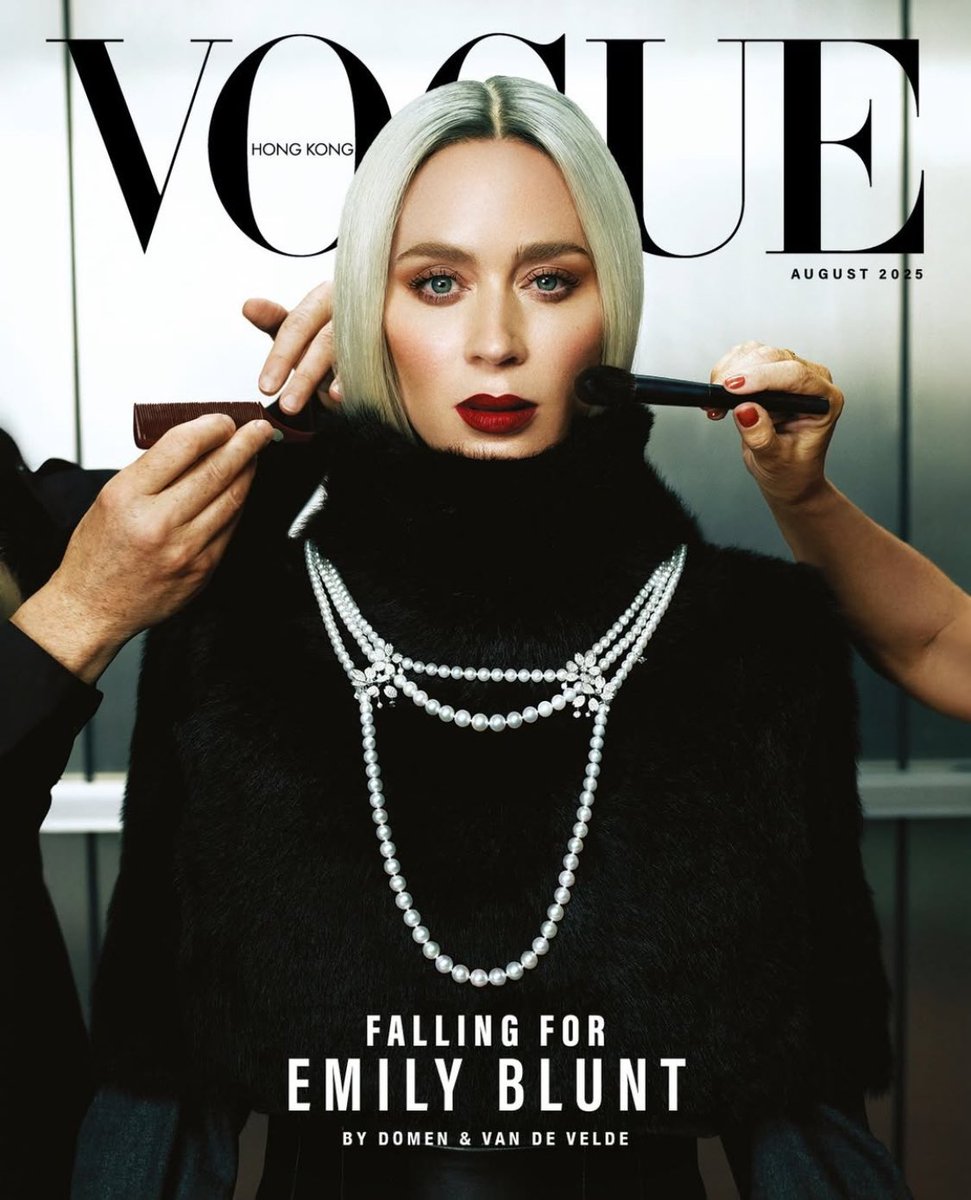EMILY BLUNT FOR VOGUE HONG KONG OMG