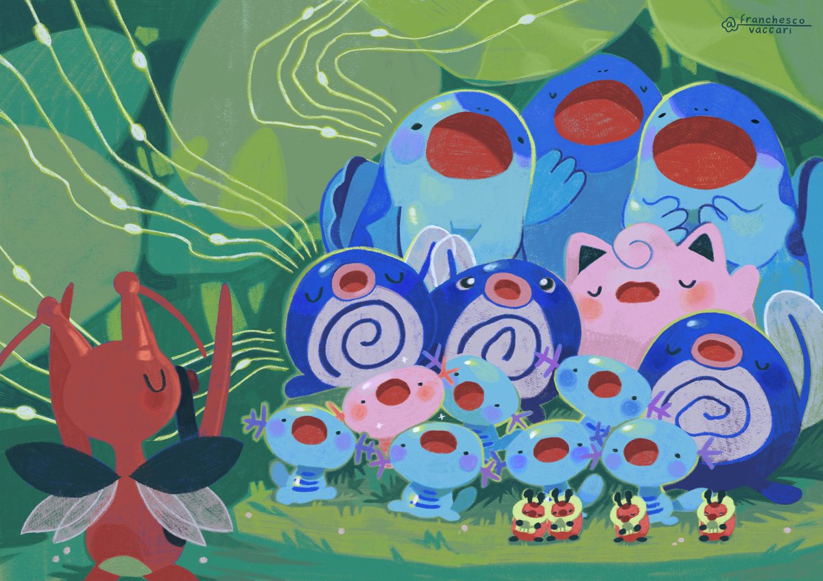 franchescovacc's tweet image. Como es el dia de los iconos pokemon estas son algunas ilustraciones que de pokemon que he hecho!!!