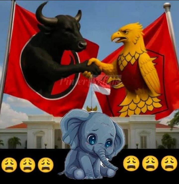 PDIP dan Gerindra, kakak adik seperti kata Prabowo, lagi merajut tali persaudaraan kata pak Dasco.
Sedangkan jokowi dan ternaknya nangis dipojokan po.🤪😂

<a href="/jokowi/">Joko Widodo</a> <a href="/budimandjatmiko/">Budiman Sudjatmiko (IG: kelasinspirasibudiman)</a> <a href="/DedynurPalakka/">Dedy Nur</a> <a href="/Uki23/">Dedek Prayudi - Uki</a> <a href="/Lembayung071/">Bunda CNHYE</a> <a href="/tham878/">♏💤🇯🇵🅰️🇱🅴❎™️✪ⓃⓀⓇⒾ🇮🇩</a> <a href="/xquitavee/">Vëe Kyoshi🀄</a> @Aprilialin🖕😂