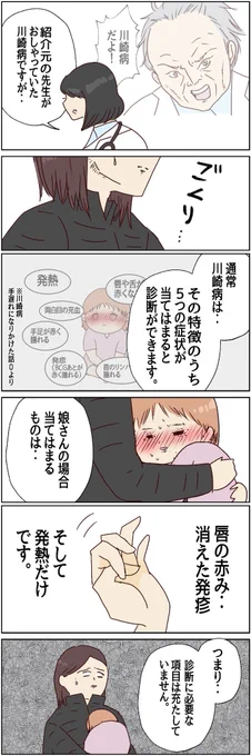川崎病の症状が当てはまらない…(6/7) 