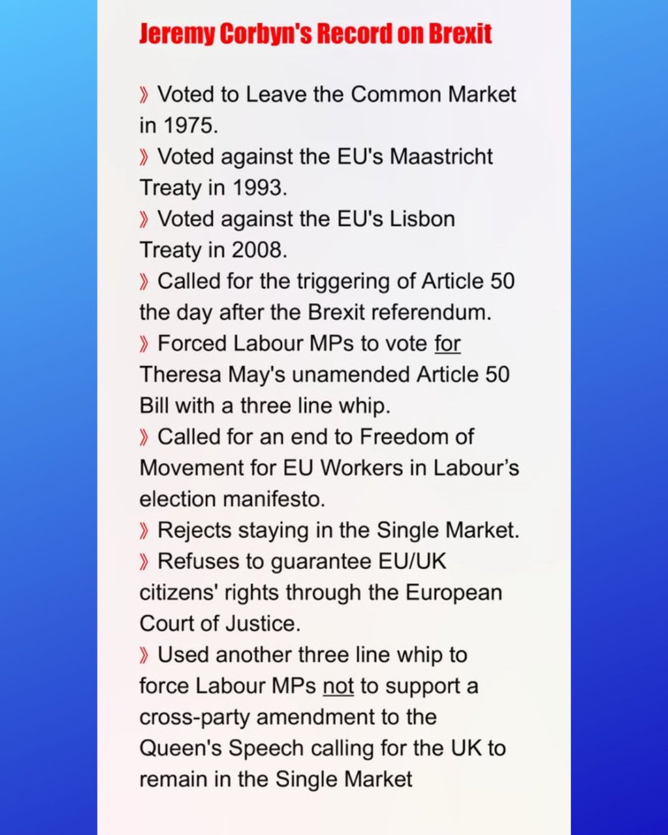 REJOIN CAMPAIGN (@sonofr) on Twitter photo CORBYN’S A BREXIT DINOSAUR!
The last thing a new party needs is Jeremy Corbyn. His Brexit ambivalence helped to get us into the mess we’re in now.
We need a new party, but not one which includes Corbyn.
Bye bye Jeremy!
<a href="/zarahsultana/">Zarah Sultana MP</a> <a href="/jeremycorbyn/">Jeremy Corbyn</a> <a href="/Femi_Sorry/">Femi</a> <a href="/andrewfeinstein/">Andrew Feinstein</a> CORBYN’S A BREXIT DINOSAUR!
The last thing a new party needs is Jeremy Corbyn. His Brexit ambivalence helped to get us into the mess we’re in now.
We need a new party, but not one which includes Corbyn.
Bye bye Jeremy!
<a href="/zarahsultana/">Zarah Sultana MP</a> <a href="/jeremycorbyn/">Jeremy Corbyn</a> <a href="/Femi_Sorry/">Femi</a> <a href="/andrewfeinstein/">Andrew Feinstein</a>