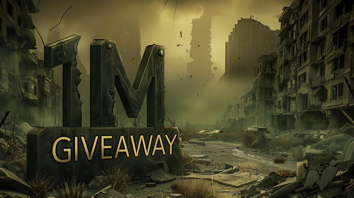 Survivor Future 1M Token #Giveaway 
Only the brave will survive.🧟

How to enter: 
✅ Follow <a href="/GamefiSurvivor/">Survivor</a>

✅ Comment your BSC wallet address below 
✅ Join Telegram group t.me/SurvivorOffici…

Winners get exclusive access.
Time’s running out… Will it be you? ⏳