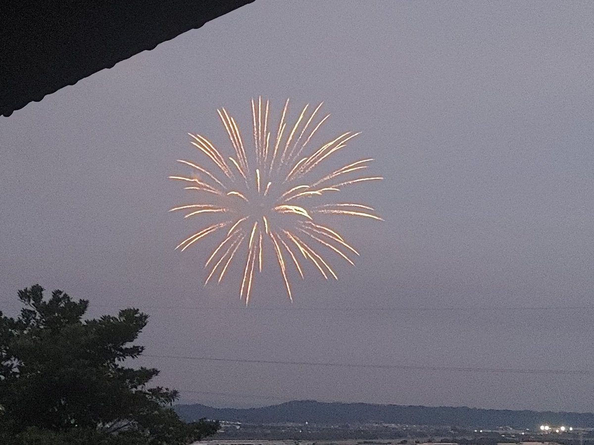 #横から花火　#浜松鹿島

号数小さめやけど最高！
復活ありがとー！！