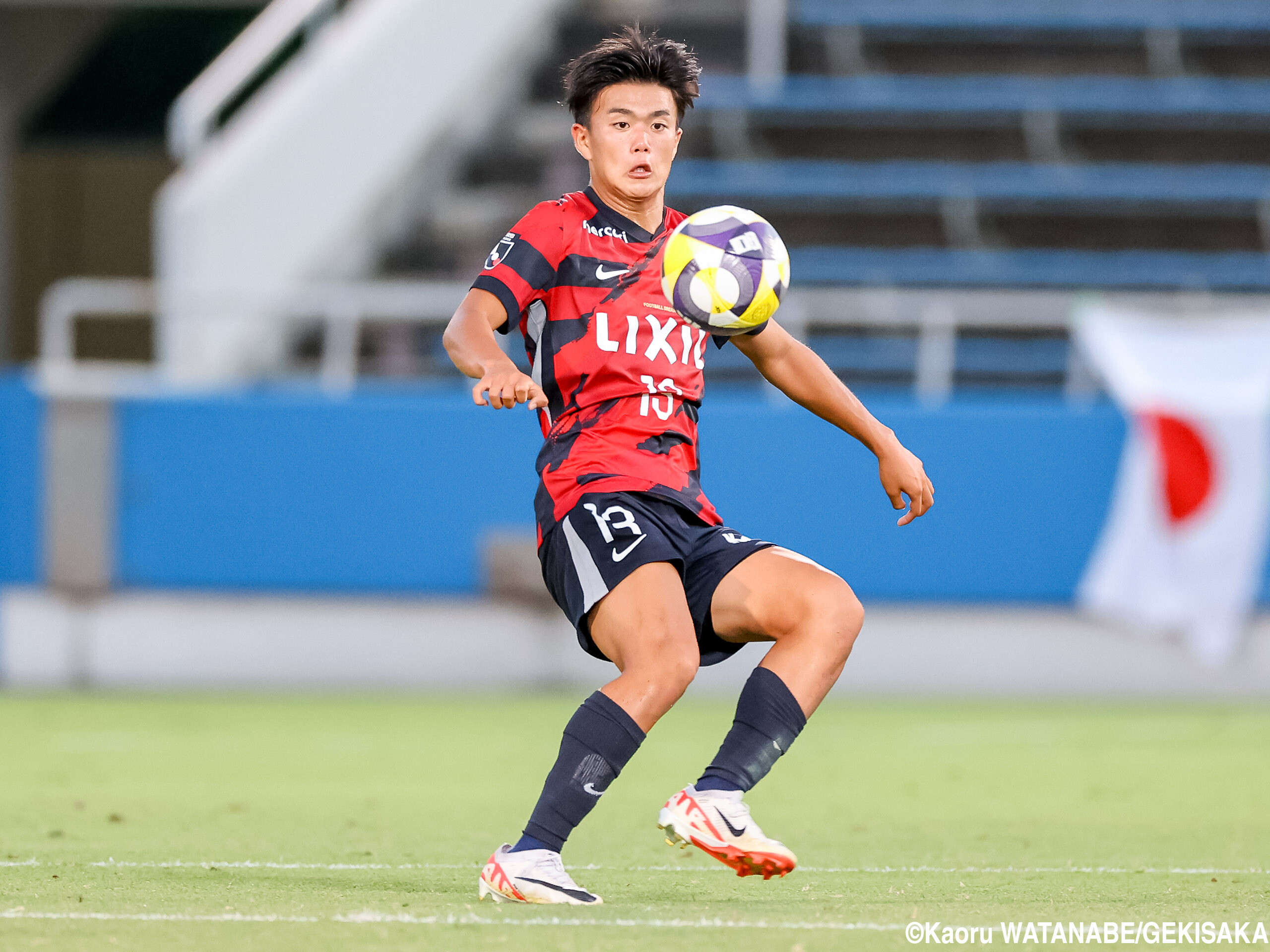 イニエスタ、ビジャ、古橋、西、直筆サイン色紙 セット 2025年