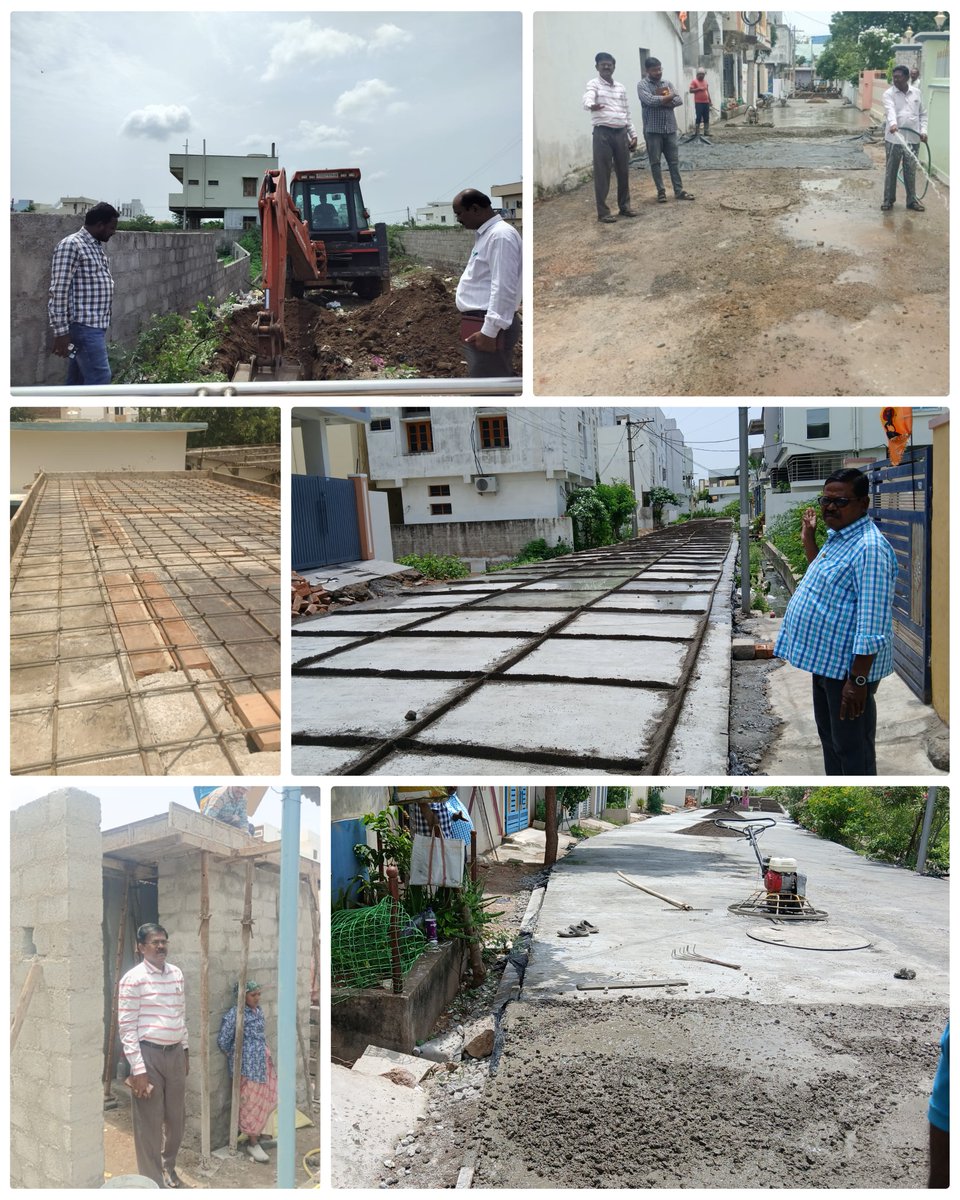 MC_Karimnagar's tweet image. #MC_KARIMNAGAR  🛠️Engineering officials inspect ongoing projects! 🚧✅ CC road works, drain diversion project &amp;amp; Anganwadi construction reviewed for quality standards. #UrbanInfra #CivicDevelopment #PublicWorks #QualityFirst @Collector_KNR @cdmatelangana @TelanganaCS @TelanganaCMO