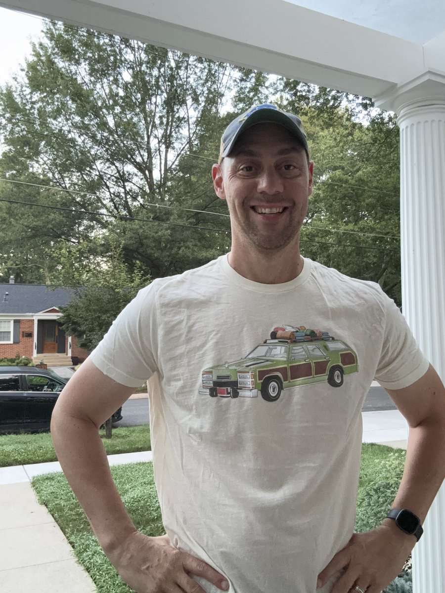 The most appropriate (and soft) <a href="/Super70sSports/">Super 70s Sports</a> t-shirt for a road trip.