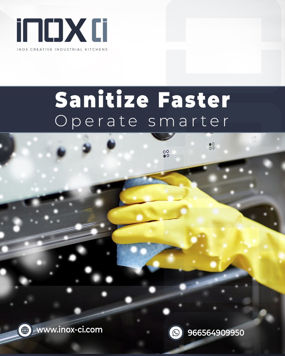 INOX_CI's tweet image. Wipe. Shine. Repeat.
At INOX-CI, our seamless stainless-steel finishes make cleaning fast and effortless — built for busy kitchens that don’t have time to slow down.
#EasyToClean #INOXCI #KitchenEfficiency