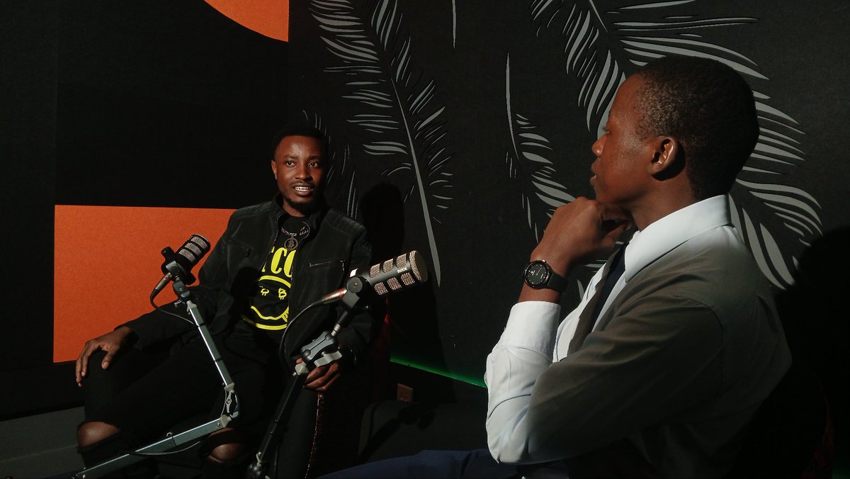 The studio is hot and the mics are on. It's all about #Bitcoin. Here's a look behind the curtain👀