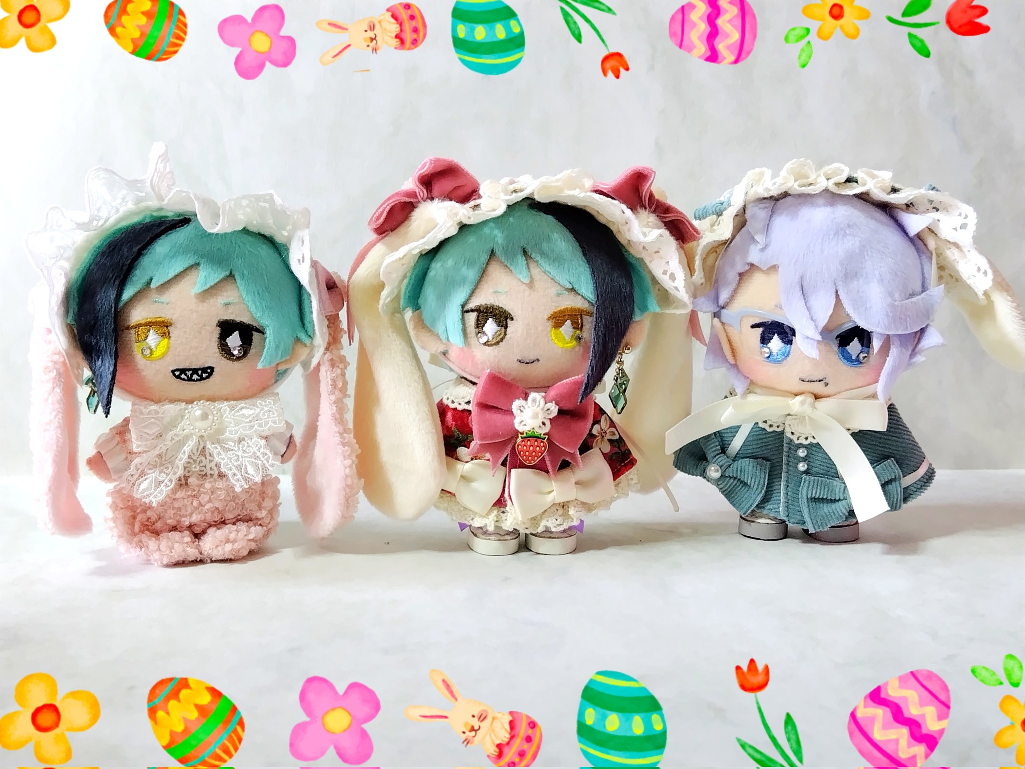 ♡┊︎無言取引◎ページ♡ぬい服オーダー ぬい服 1324 ちびぐるみサイズ セミオーダー - メルカリ