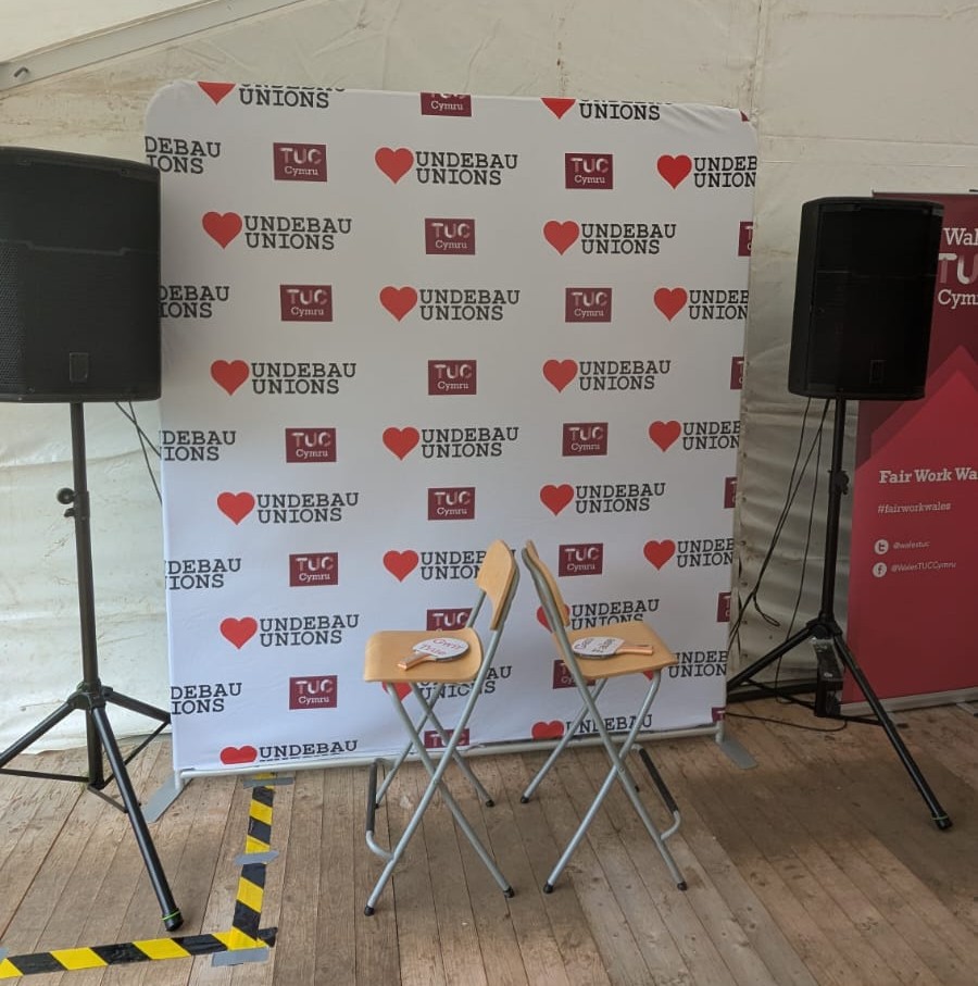 TUC Cymru (@walestuc) on Twitter photo 🎪 Ymunwch â ni yn yr <a href="/eisteddfod/">eisteddfod</a>! 🏴
👋 Come and say shwmae at our #Eisteddfod TUC Cymru stand this week.
We're here 1 - 10 Aug, joined by unions and activists from across Wales with discussions, events and community activities for everyone. Don't miss it!
#eisteddfod2025 🎪 Ymunwch â ni yn yr <a href="/eisteddfod/">eisteddfod</a>! 🏴
👋 Come and say shwmae at our #Eisteddfod TUC Cymru stand this week.
We're here 1 - 10 Aug, joined by unions and activists from across Wales with discussions, events and community activities for everyone. Don't miss it!
#eisteddfod2025