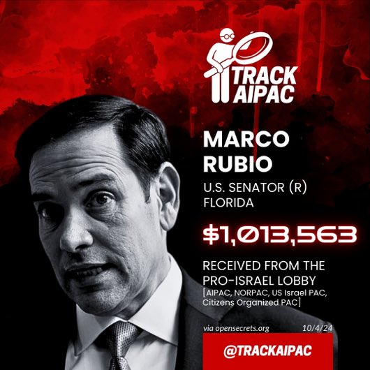 US Secretary of State Marco Rubio:

"There can be no Palestinian state unless Israel agrees to it."