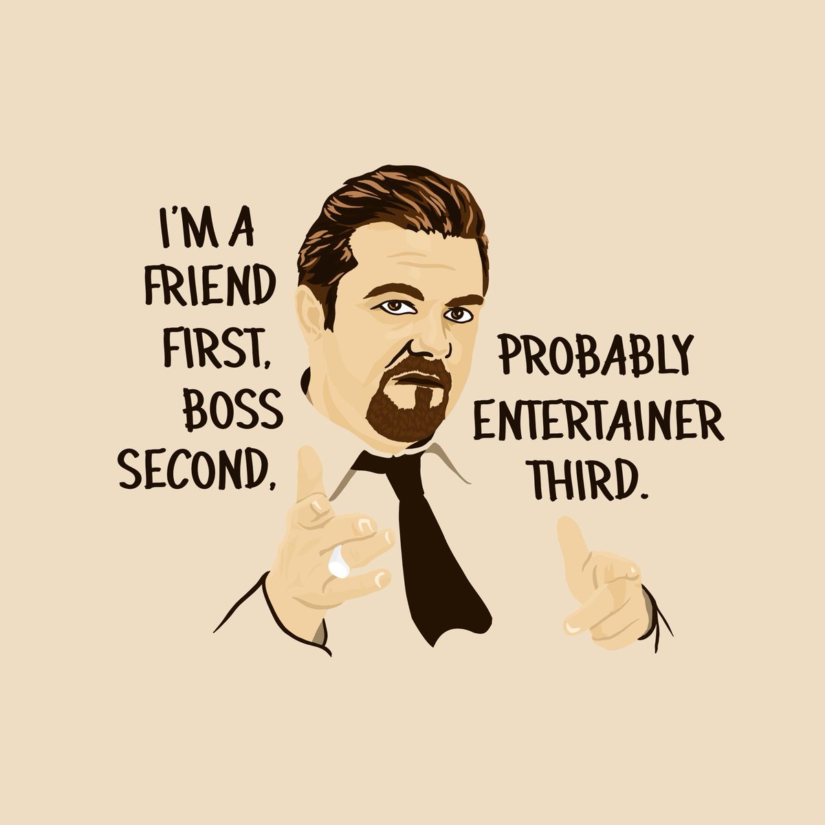 Available for hire if you need any motivational speeches…