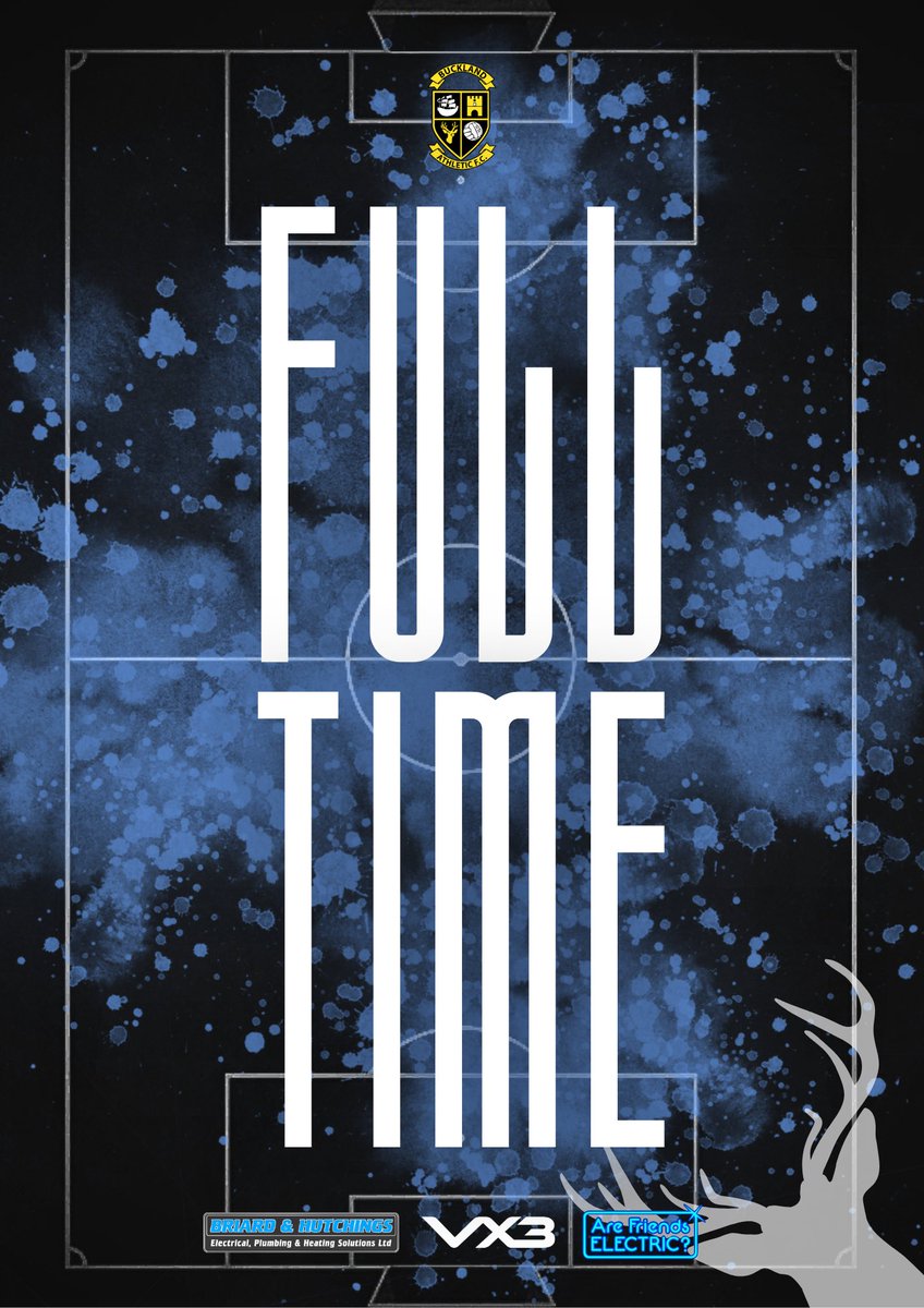OfficalBAFC's tweet photo. ⚽️ | FULL TIME

@StBlazeyAFC 1 Buckland Athletic 2.

⚽️ Jake Lane 
⚽️ @scottpocock97 

Into the 🎩

#UpTheBucks 🦌 https://t.co/q9iN3v7SMn