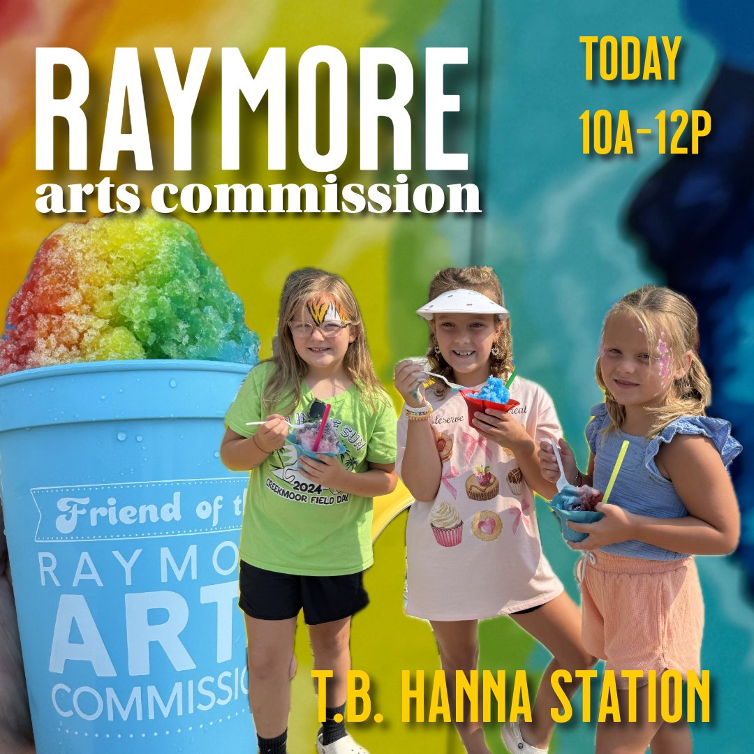 shiversicehouse's tweet image. Join the @raymoreartscommission and us on this beautiful Saturday morning! 

Several great art projects for the kids to do get their inter artist flowing! 

#raymore #Art #funsaturday #shavedice #shivers