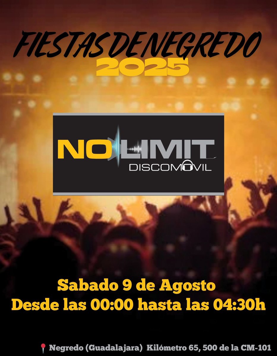 Ya están aquí las #FiestasdeSanBenito 

A partir del Jueves podréis apuntaros en las torneos y comenzará la venta de nuestra camiseta 2025, rifa y bingo!!! (posiblemente por la tarde, pondrán la pancarta cuando comience la venta) 📋🎽

#Negredo #Guada #AJN