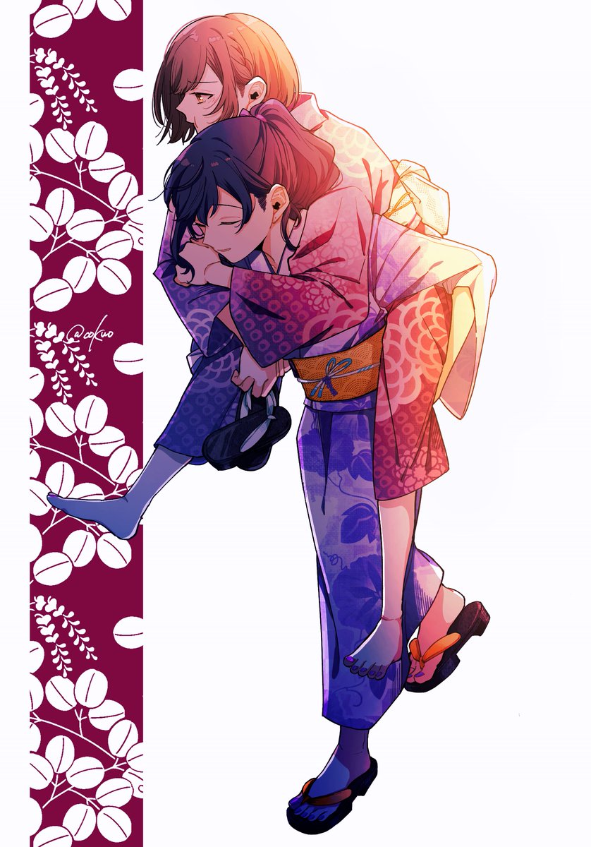 あぴぴページ 夏と帰り道（❄️🎨）