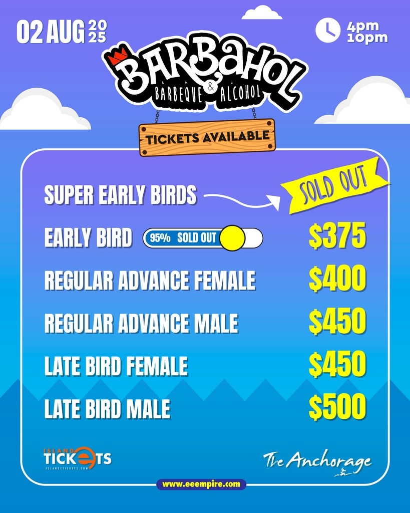 EEEmpire's tweet image. 🔥 The countdown is ON! 🔥 

Super Early Birds ❌ SOLD OUT. 
Early Birds 🚨 95% gone. 

Regular &amp;amp; Late Bird tickets still available:           
• Female from $400
• Male from $450

📍The Anchorage, Aug 2nd | 4PM–10PM. 

Don’t wait, secure your spot right now!