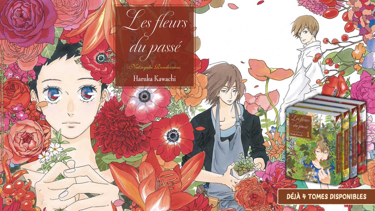 💐 Les fleurs du passé - Natsuyuki Rendezvous 💐

À travers ce manga, Haruka Kawachi parvient à aborder avec poésie et humour le deuil de l’être aimé et l’ouverture à un nouvel amour sans oublier une relation passée des plus fortes.

Un excellent titre clôt en 4 tomes (+1 tome