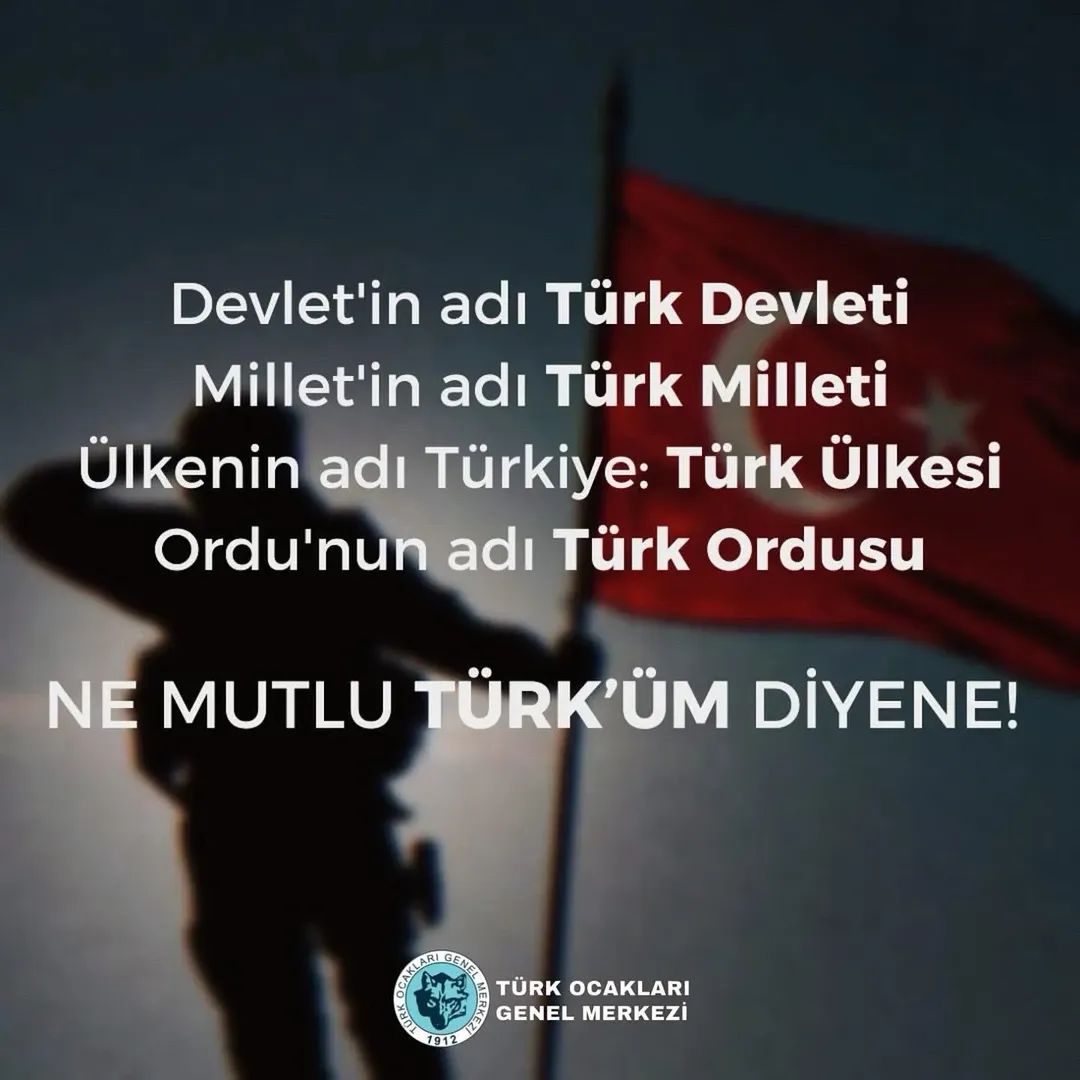 ugrfrn's tweet image. Devlet’in adı Türk #Devleti❗️

Millet’in adı Türk #Milleti❗️

Ülkenin adı #Türkiye:Türk Ülkesi🇹🇷

Ordu’nun adı #Türk Ordusu🏹

Ne Mutlu Türk’üm Diyene! 🇹🇷

#NeMutluTürkümDi̇yene💪🤘🐺🇹🇷
