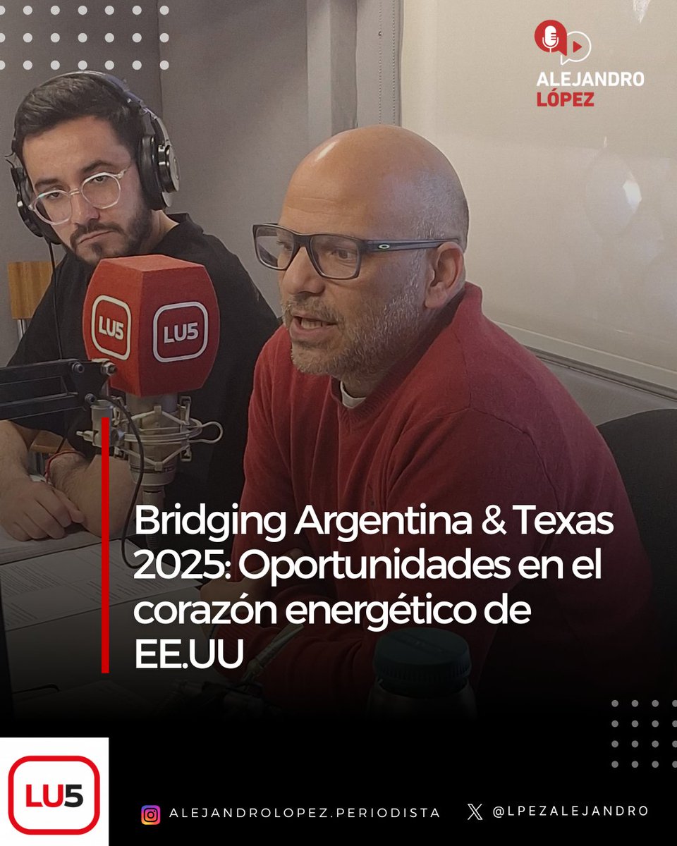 ⭕ #AlFinalDeTodo 

🎙️<a href="/GonzaEchegaray/">Gonzalo Echegaray</a> | Economista.

🗣️ #Texas es la octava economía del mundo y tiene más de 200.000 pozos no convencionales.

🗣️ La Cámara busca conectar empresas de Argentina y EE.UU. para generar alianzas reales.

🗣️ Hoy tenemos 270 socios y sumamos capítulos