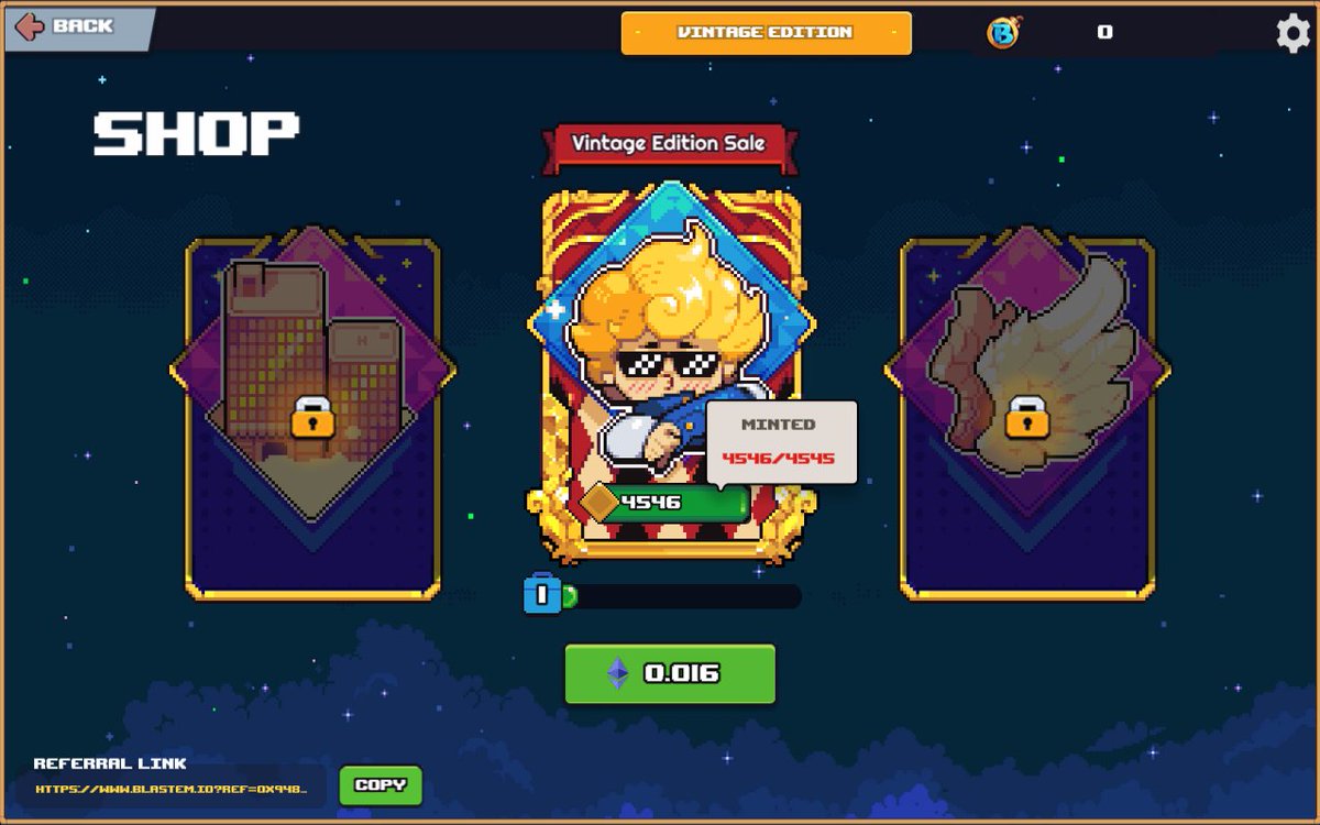 playblastem's tweet image. Officially sold out.