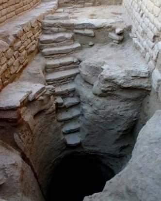 This Harappan stepwell in India is 5000 years old. Much older than islam.