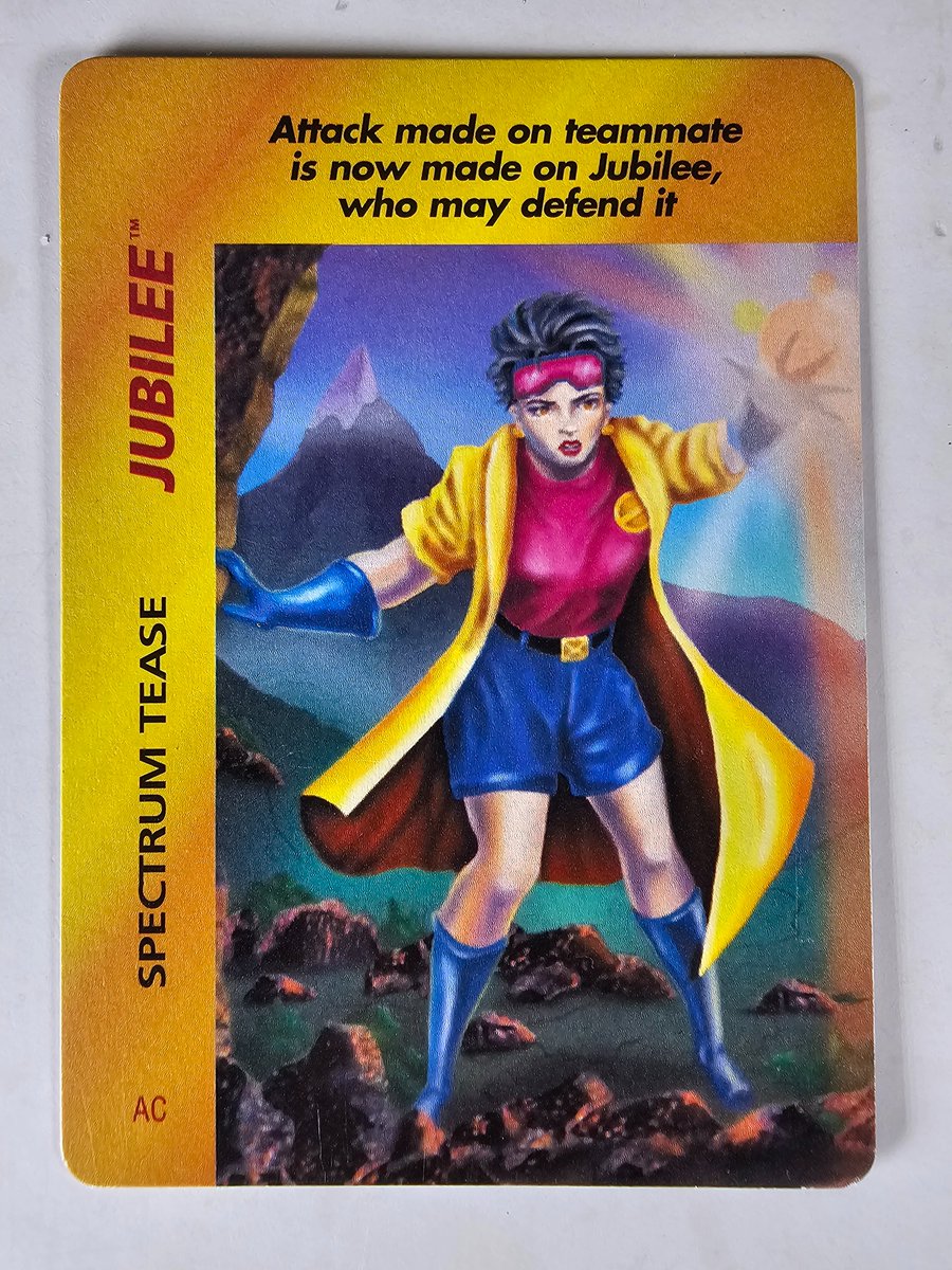 jadesfirecomics's tweet image. ebay.us/m/TsyGHN

Jubilee 5 card LOT  : Marvel OVERPOWER  1995 Fireworks, Blinding Flare, Spectrum

#Marvel #overpower #marveloverpower #ccg #tcg #gaming #cardsforsale #xmen #comicbooks