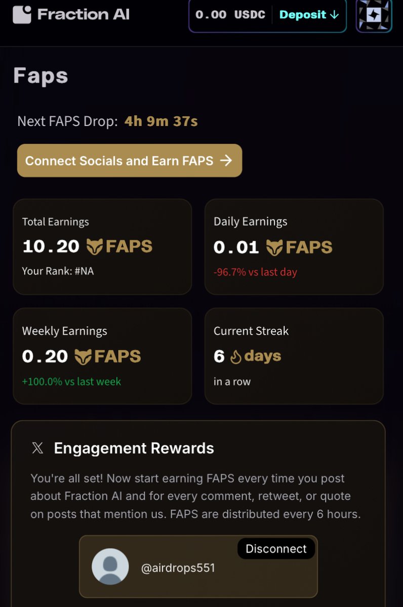 airdrops551's tweet photo. I just Secured another FAP ✅
Every FAP reminds me why being early on @FractionAI_xyz matters—this is how we shape the future of decentralized AI 🤖🚀
Builders win. Dreamers build. Let’s grow together!
FractionAI #Web3 #AI #DeAI #CryptoCommunity #FAPFam #AIEconomy https://t.co/3tHoOr3pfi