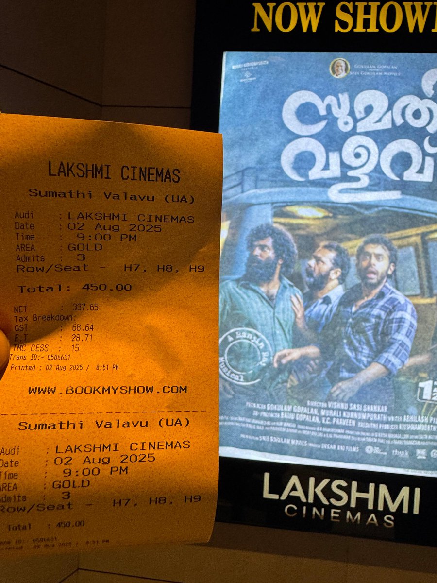 Watching #SumathiValavu 🎞️