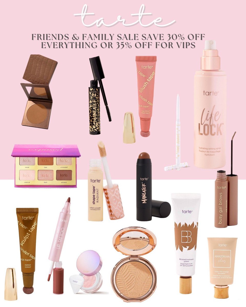 alexmvalenzuela's tweet image. Tarte Friends and Family is happening now! These are my must haves! 

Follow my LTK @stylelista on the @shop.LTK app to view this post and get my exclusive app-only content!

#liketkit #LTKFindsUnder100 #LTKSaleAlert #LTKBeauty
@shop.ltk
liketk.it/5kls3