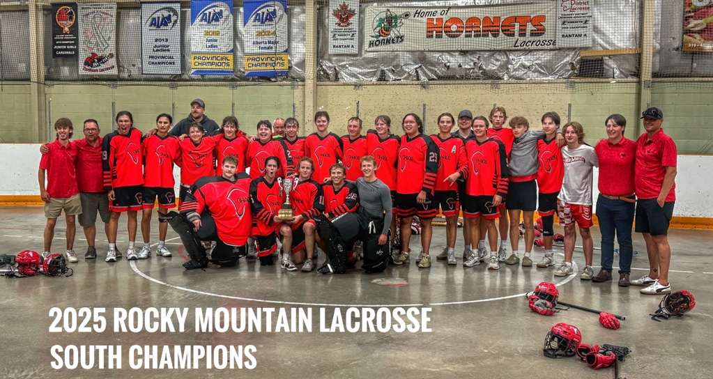 One down
2025 Cindy Garant (South)  Division  🏆 

Back to work tonight . Job not finished.
🥍🖤❤️🩶
 #rmllplayoffs #ChaoticAF