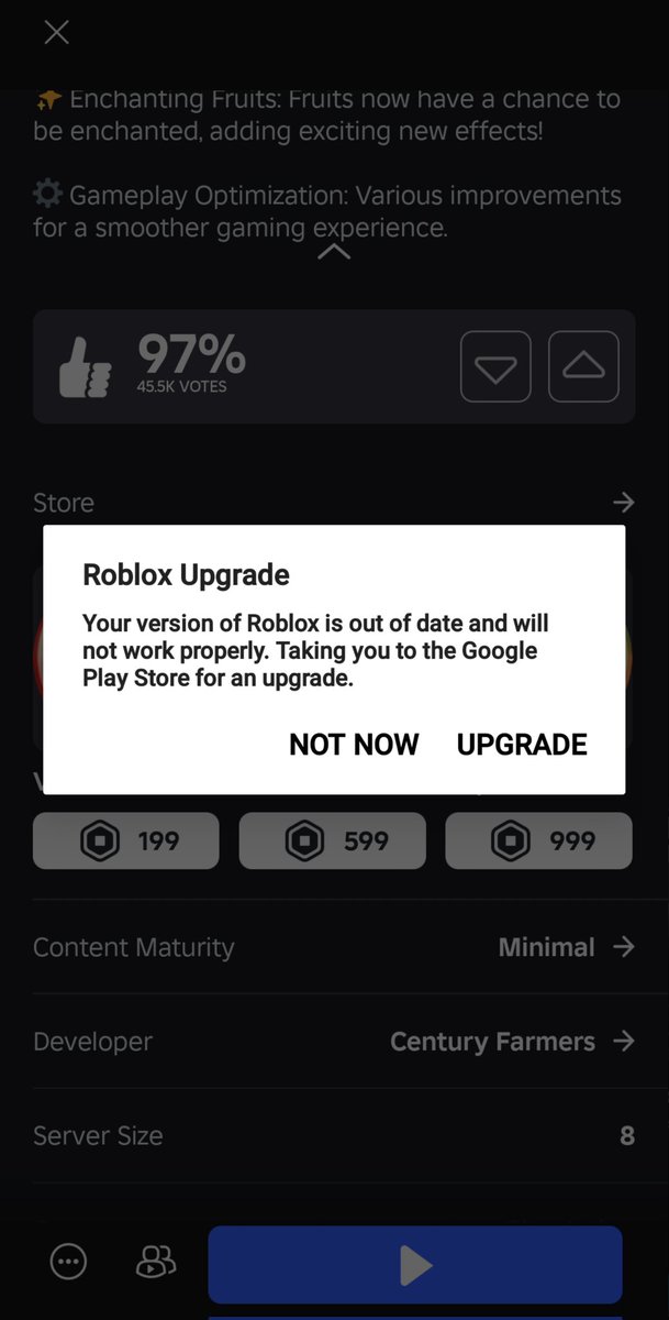 And yet there's no upgrade and works just fine 👍