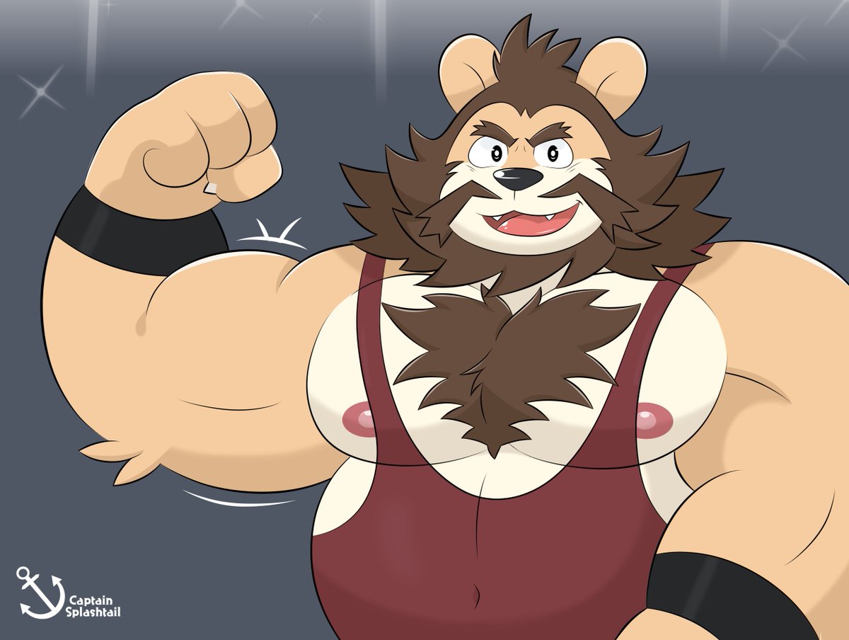 Lion Victory Flex!!! 🦁💪✨