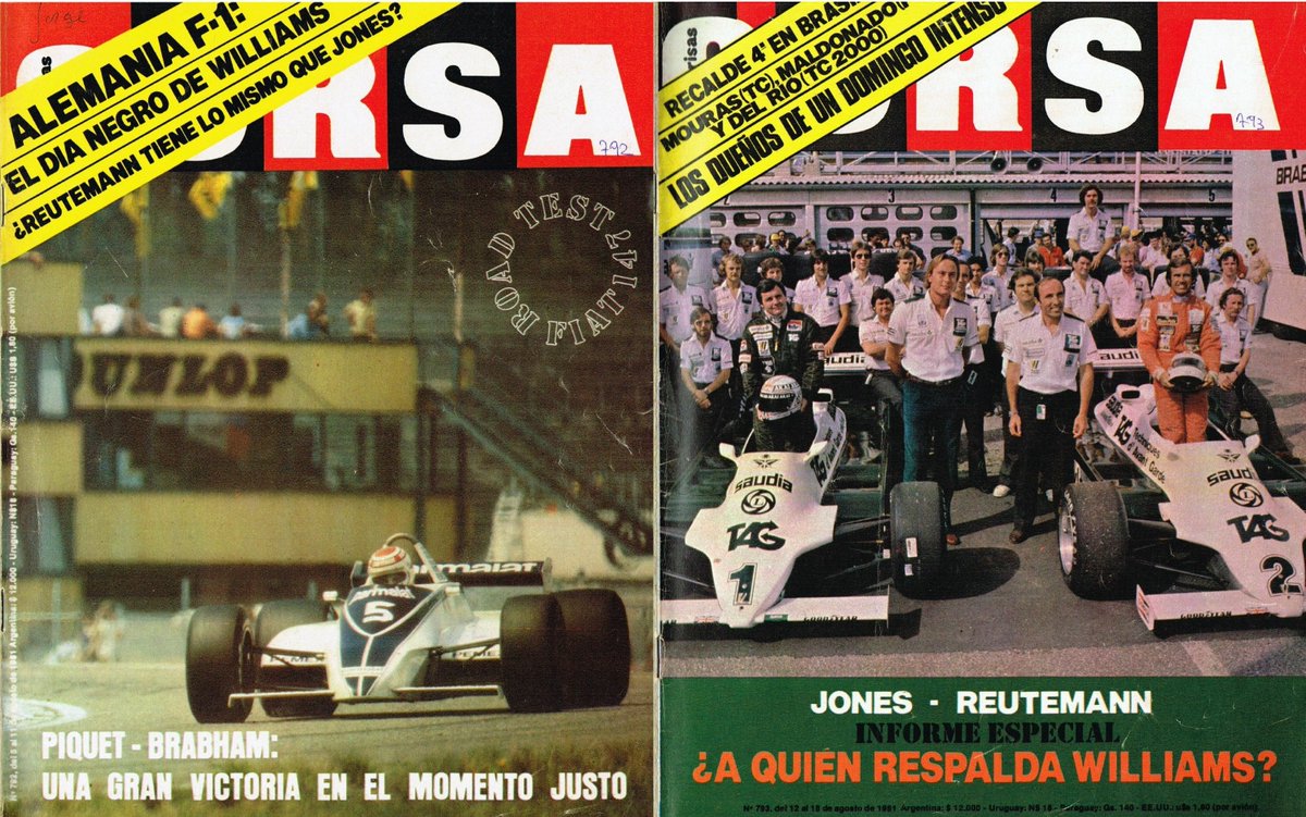 PatoG82's tweet image. Notas de revista Corsa 👉 drive.google.com/file/d/1SRZD_9…

#CarlosReutemann #AlanJones #NelsonPiquet #Hockenheim #Formula1 #WilliamsF1 #RevistaCorsa