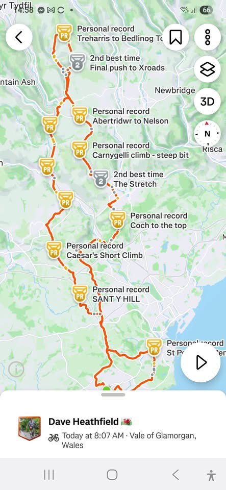 Another hilly Inbetweeners ride
Great group and route 🏔️🚲🏔️🚲💙
                    💙🩵🚴🏻‍♀️🚴🏼‍♂️🚴🏻🩵💙
                               #Cycling