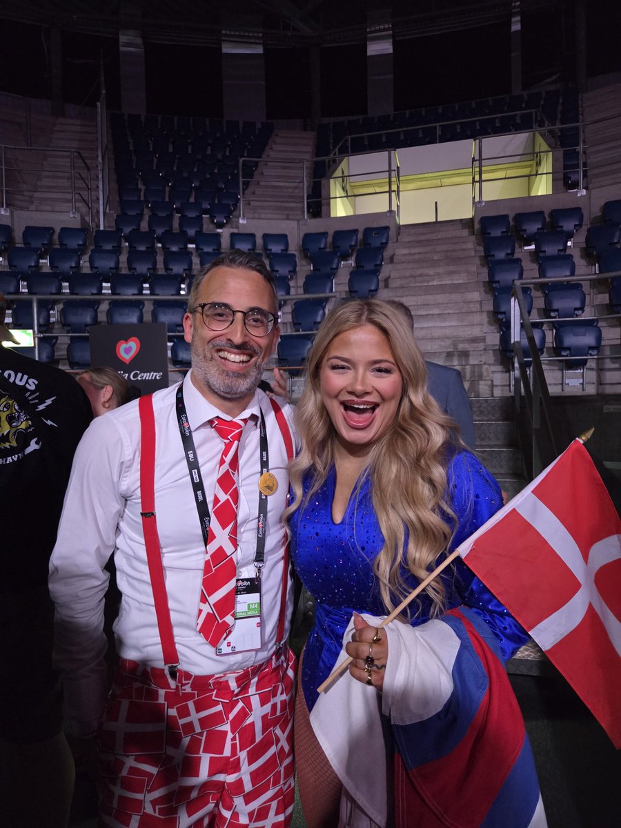 I'm 6.25% responsible for her initially qualifying for the Eurovision final 🥰