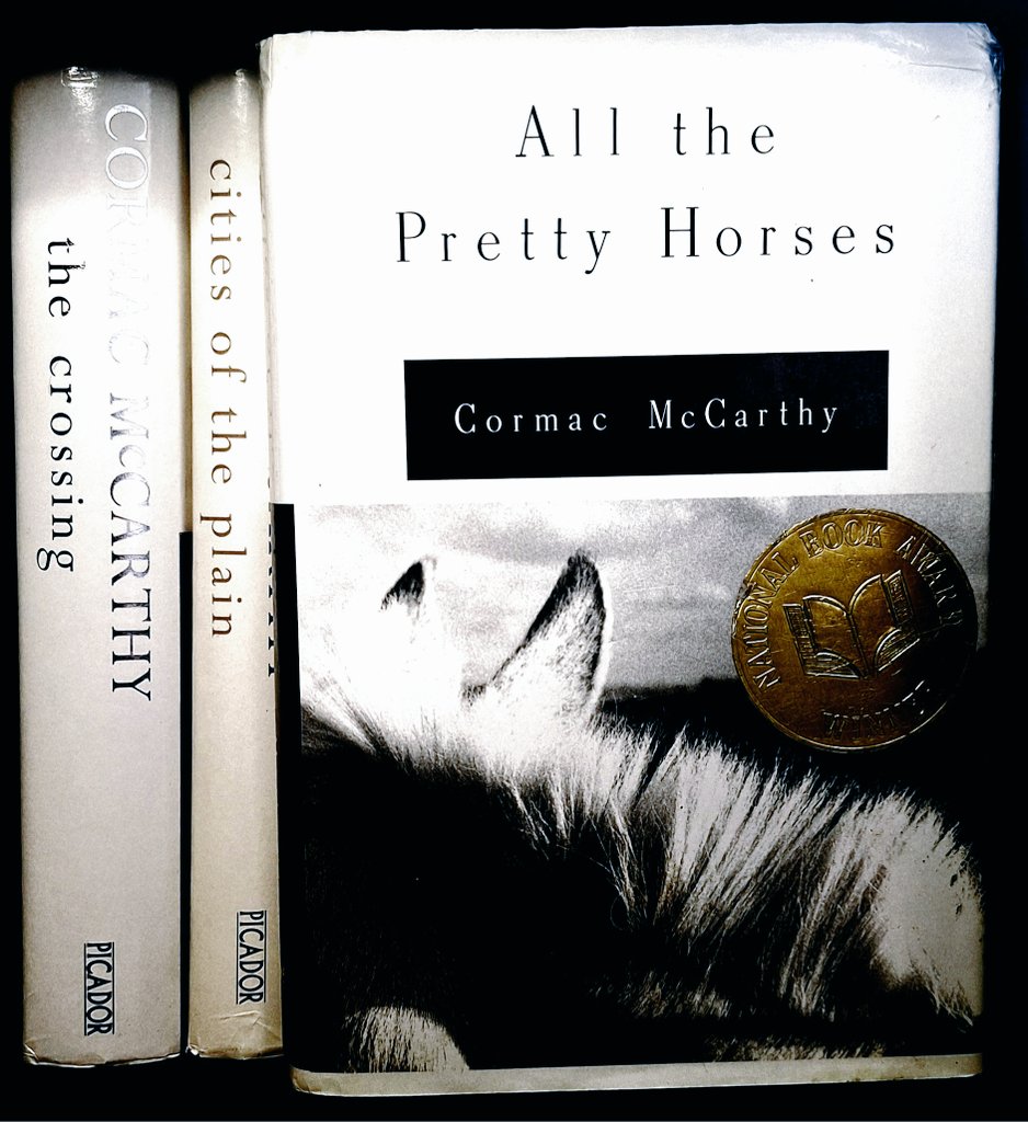 CrabbeToby's tweet image. Currently re-reading for a bookclub catchup in August w/ @thomasrhowellYT 🐎🏔 Go give him a follow and join in for McCarthy fans 💨 #CormacMcCarthy #Alltheprettyhorses