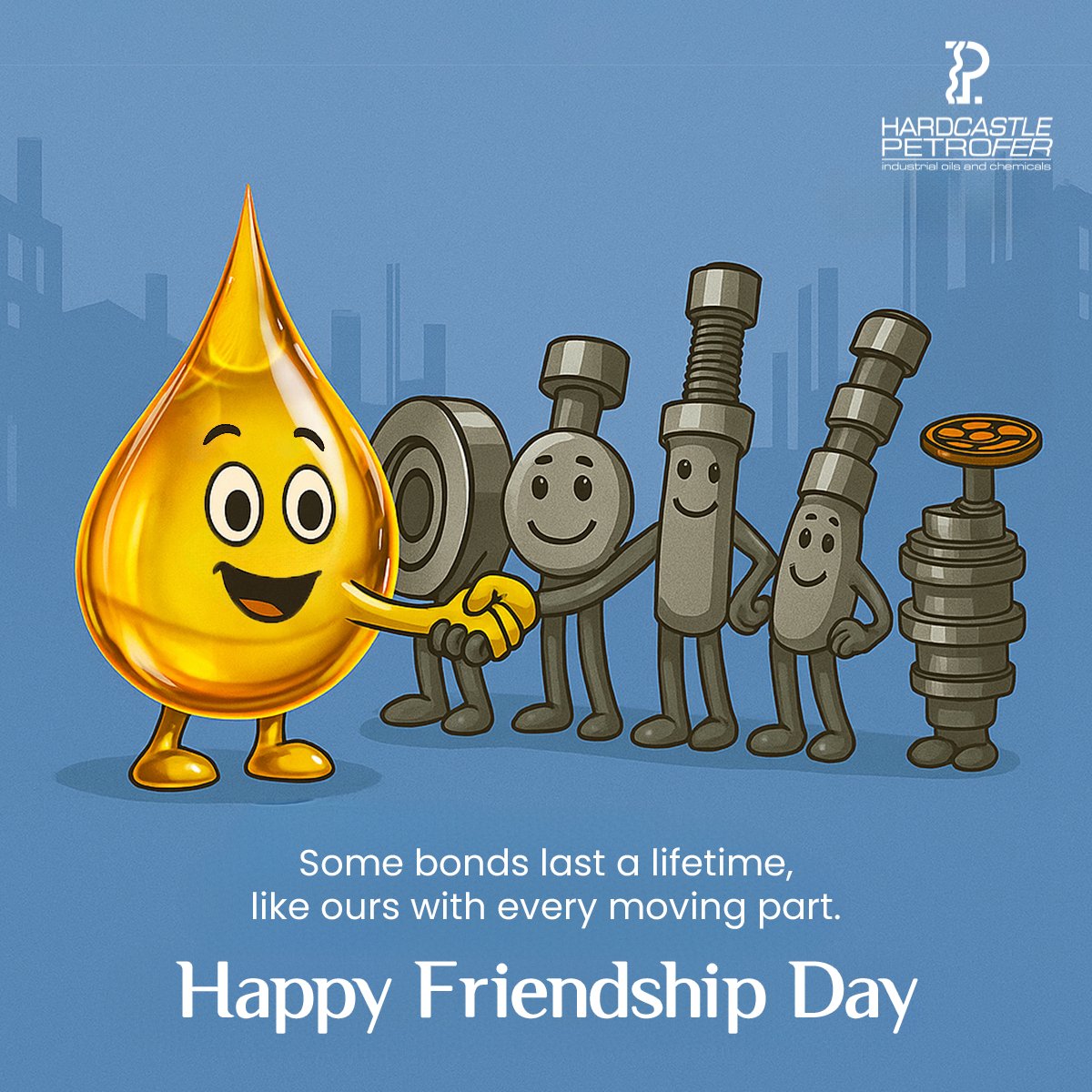 hawcoindia's tweet image. This Friendship Day, we celebrate the trust we share with every partner, every industry, and every machine we keep moving.

Warm wishes from Hardcastle Petrofer.

#FriendshipDay #PartnersInPerformance #BuiltOnTrust #HardcastlePetrofer #TrustedByIndustry