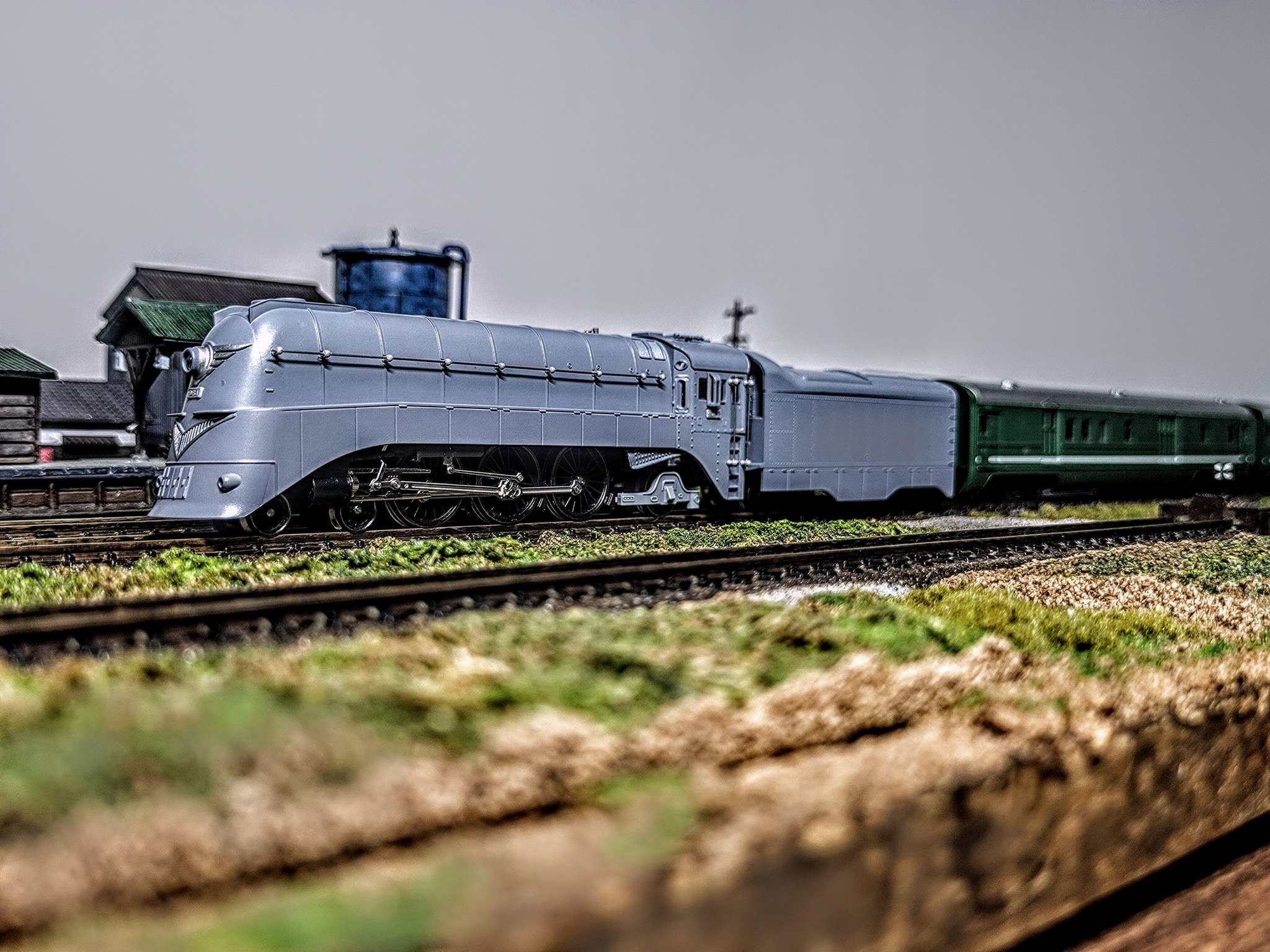 マイクロ　満鉄パシナ981•あじあ号　8両セット 満鉄 パシナ 981 「あじあ号」 (8両セット) (鉄道模型) - ホビー