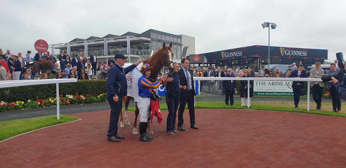 Action (4/9f) and <a href="/waynemlordan/">Wayne Lordan</a> take the Whiriskey Refrigeration <a href="/IrishEBF_/">Irish Stallion Farms</a> Maiden <a href="/Galway_Races/">Galway Races</a> for Aidan O'Brien and the <a href="/coolmorestud/">Coolmore</a> partners