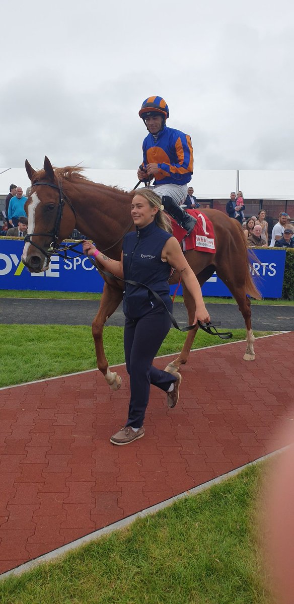 SportsNewsIRE's tweet image. Action (4/9f) and @waynemlordan take the Whiriskey Refrigeration @IrishEBF_ Maiden @Galway_Races for Aidan O&apos;Brien and the @coolmorestud partners