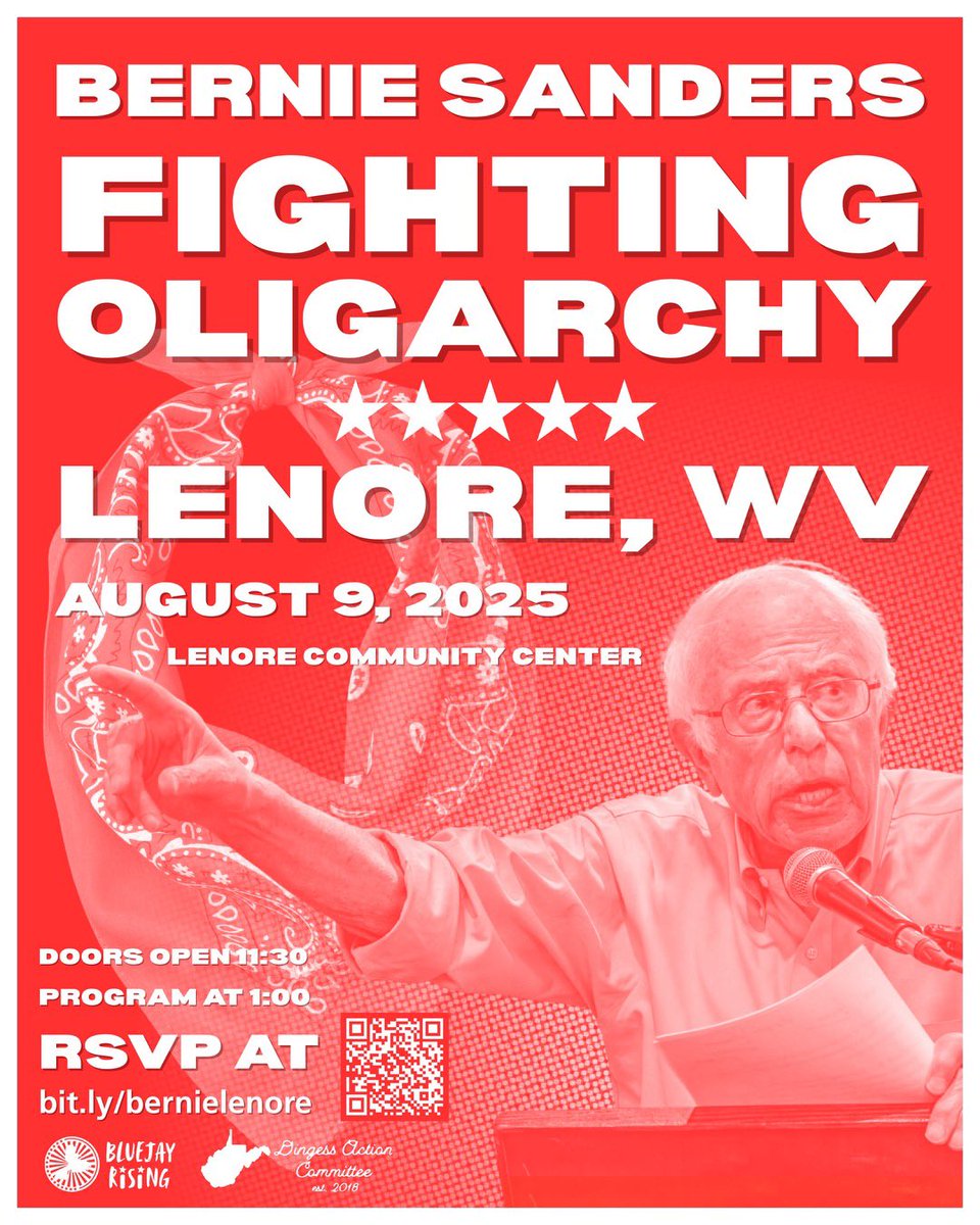 Zachary Shrewsbury for WV (@zachshrewsbury) on Twitter photo West Virginians need to be heard in DC and it sure as hell isn’t going to happen with our current DC Representatives. Thank you <a href="/SenSanders/">Sen. Bernie Sanders</a> for being willing to come here and give representation. West Virginians need to be heard in DC and it sure as hell isn’t going to happen with our current DC Representatives. Thank you <a href="/SenSanders/">Sen. Bernie Sanders</a> for being willing to come here and give representation.