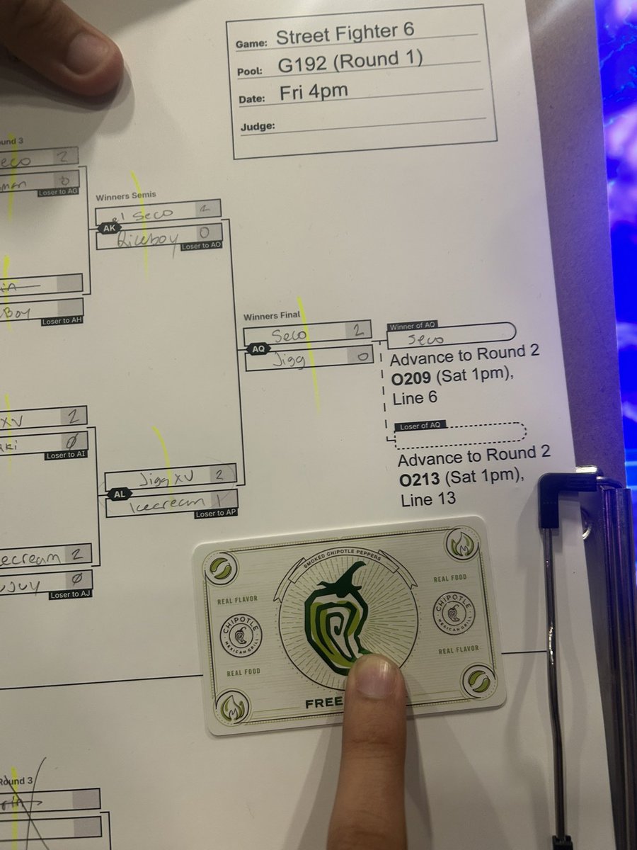 Winners round 2. Excited for some games. Was hella fun meeting everyone and being able to beat some top players in casuals. Let’s improve 😈