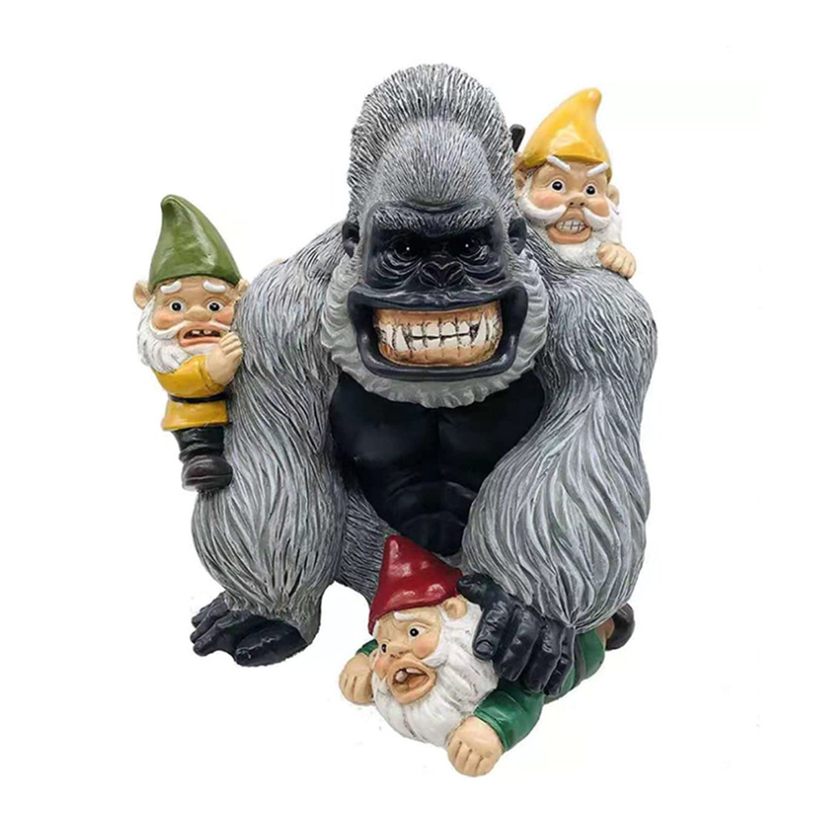 MMAddoktor's tweet image. Creo que soy la primera persona en hacer esta reflexión. Se necesitan 14 gnomos para ganar a un gorila.