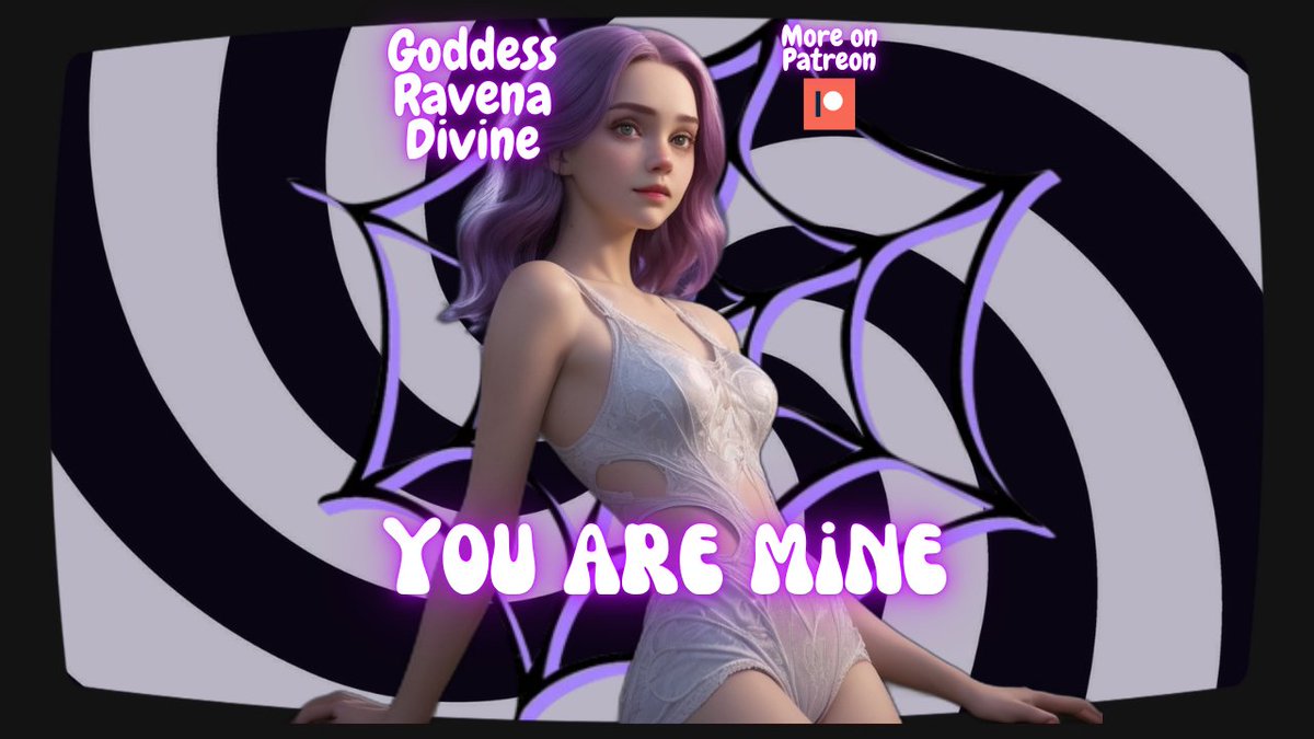 RavenaDivine's tweet photo. My new session is available on Patreon ❤
This one is an utterly unforgettable experience my slave. 
After you have listened to this one, you will be trapped and cocooned inside my web of control forever 🕸🕸💋 https://t.co/4WLrlVO8eP