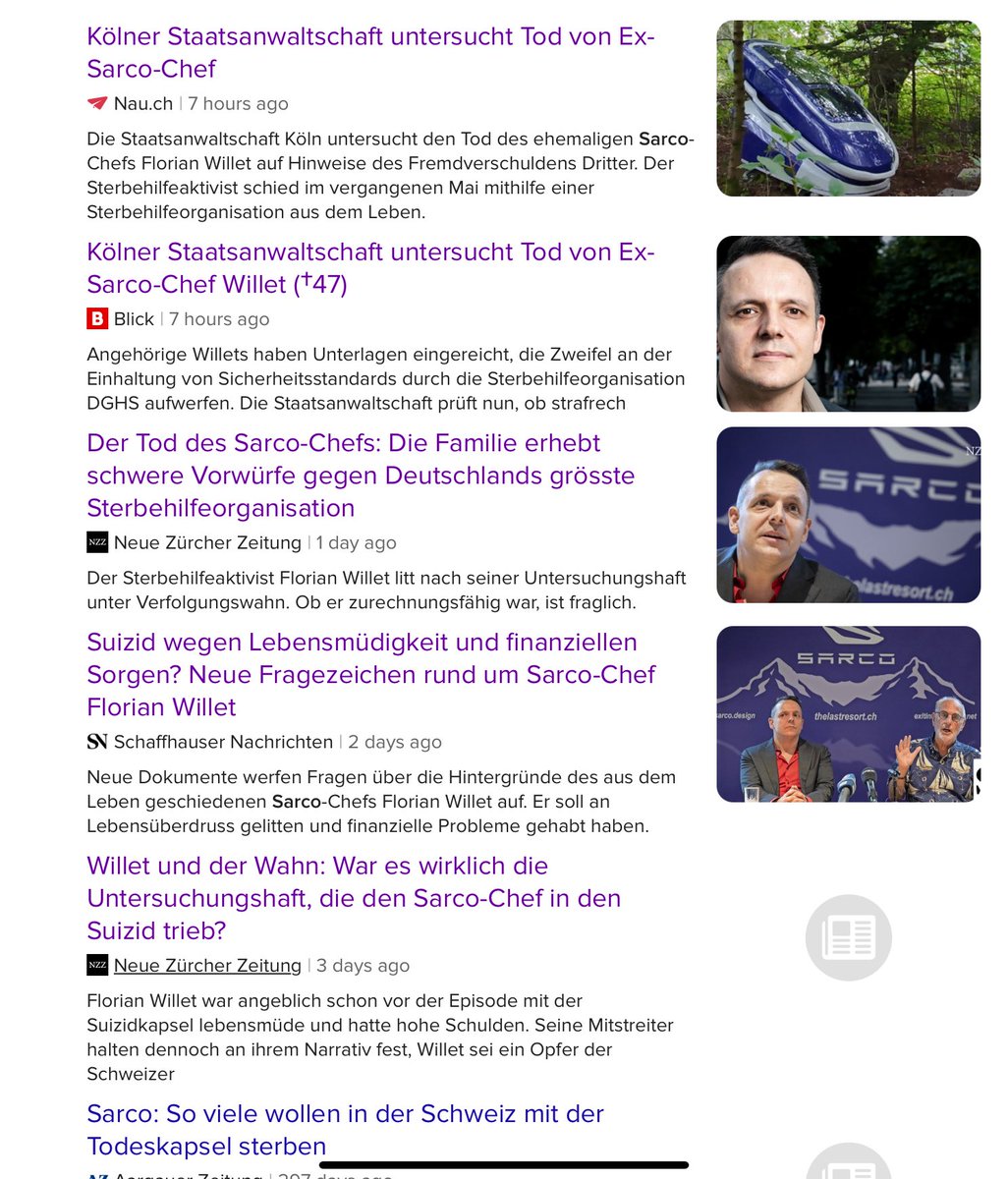 SarcoProject's tweet image. . attacks on Sarco &amp;amp; Florian Willet attempt to disguise the fact that Florian was killed by the Swiss justice system..seems he wasn’t an assisted suicide pioneer and martyr…but rather a ‘debt ridden, woman hating Nazi who was just tired of life’!! msn.com/de-de/nachrich…