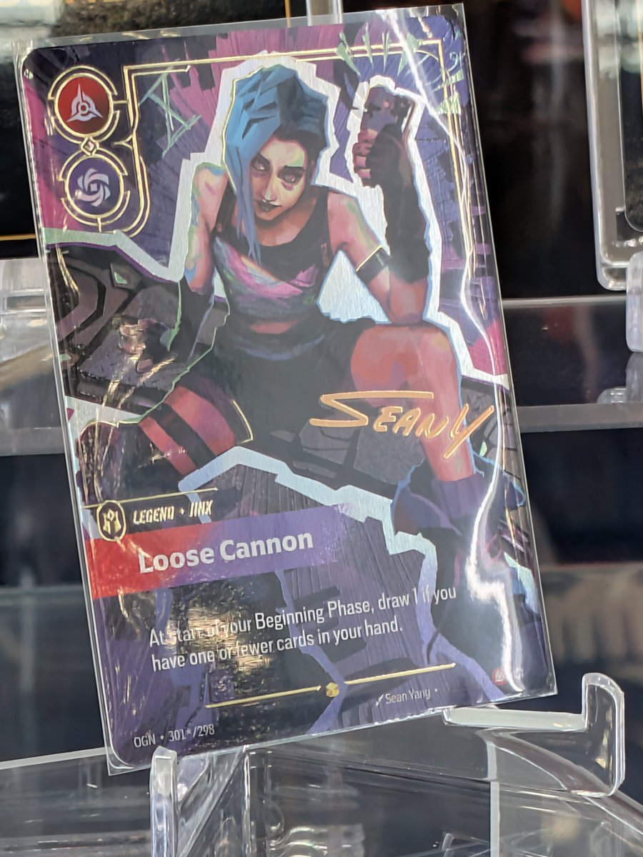 English versions of the #Riftbound Overnumbered The Boss (Sett