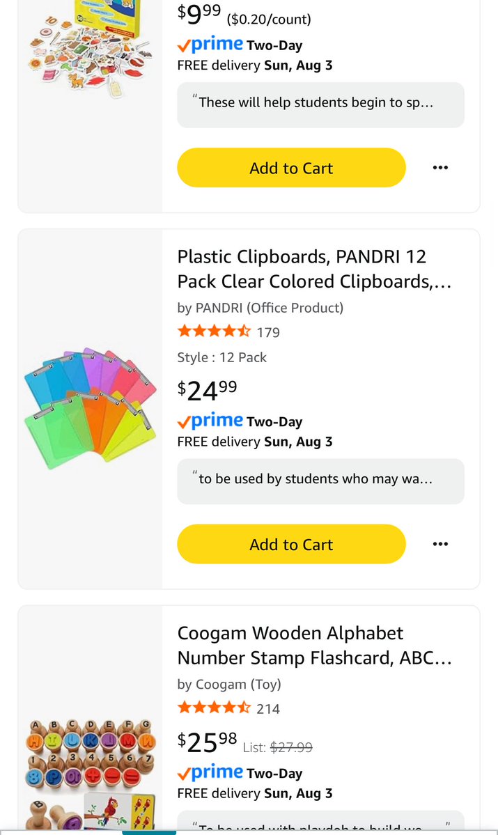 LissyAnn (@mrs_firstgrade) on Twitter photo <a href="/kansas_luna/">Kansas Luna</a> Good morning!
2 days until I go back. So many items still on my list. I have appreciated all the RPs!
✏️ 1st grade ✏️ CA ✏️ title 1
I’m hoping to clear the items that were lost in the move of my classroom. #clearthelist #supportourteachers
amazon.com/hz/wishlist/ls… <a href="/kansas_luna/">Kansas Luna</a> Good morning!
2 days until I go back. So many items still on my list. I have appreciated all the RPs!
✏️ 1st grade ✏️ CA ✏️ title 1
I’m hoping to clear the items that were lost in the move of my classroom. #clearthelist #supportourteachers
amazon.com/hz/wishlist/ls…